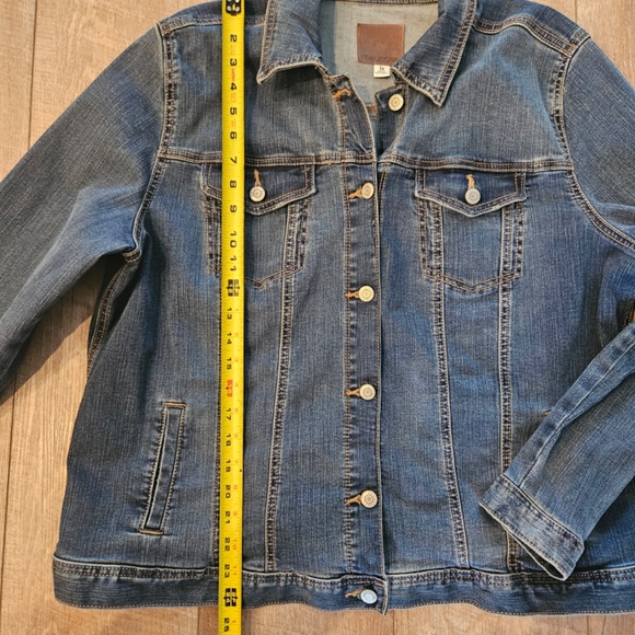 Maurices Jean Jacket Denim  Size 1X NWT - Picture 10 of 13